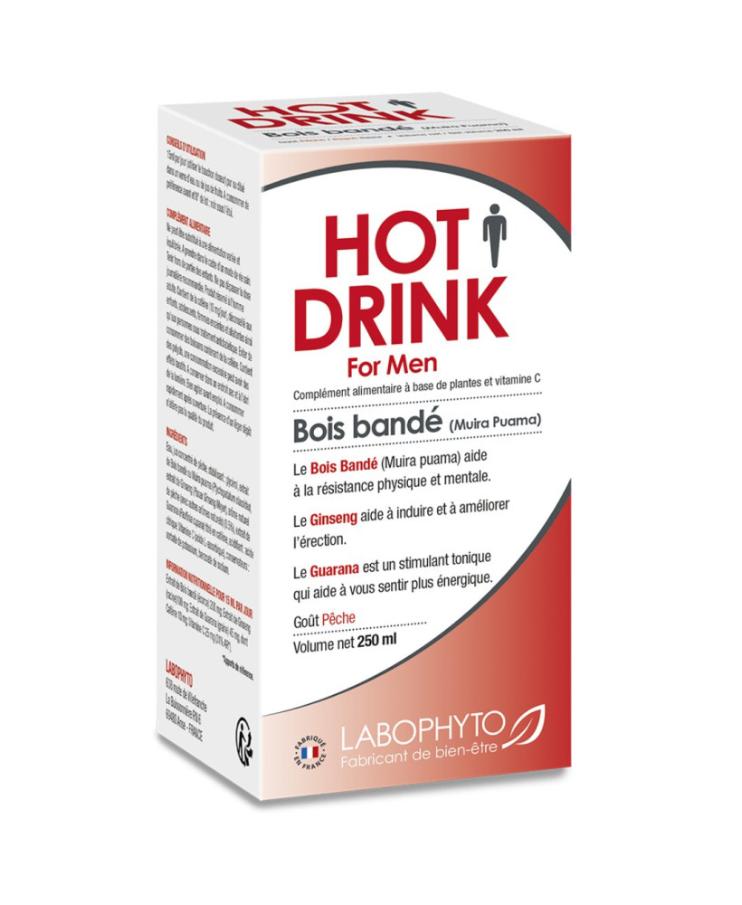Hot Drink Homme Bois bandé 250 ml 